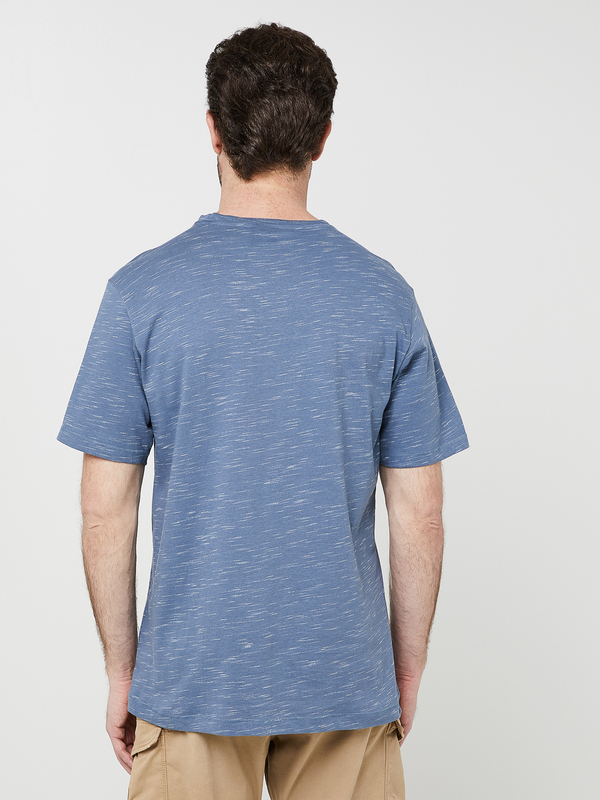 KAPORAL Tee-shirt Logo En Jersey Chin Bleu Photo principale