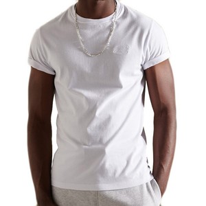 SUPERDRY Tee-shirt Mini Logo Brod Blanc