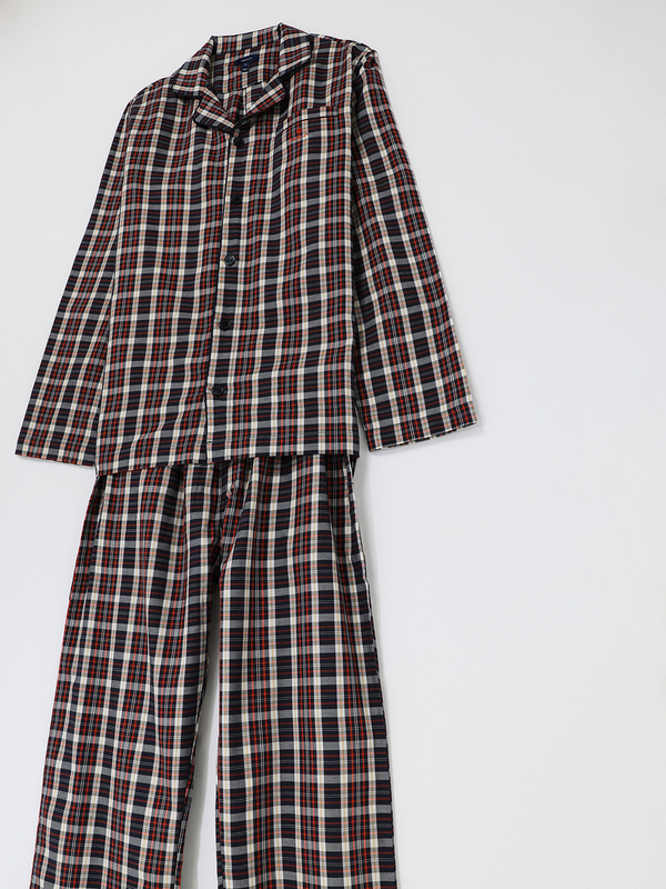 GANT Ensemble Pyjama cossais En Coton Bleu marine 1025184