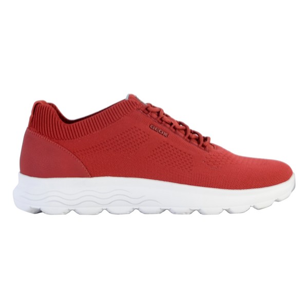 GEOX Basket  Lacets Geox U Spherica A Knitted Rouge Sombre 1026045