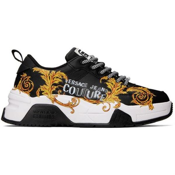 VERSACE JEANS COUTURE Baskets Mode   Versace Jeans Couture 74ya3sf1 Gold Photo principale