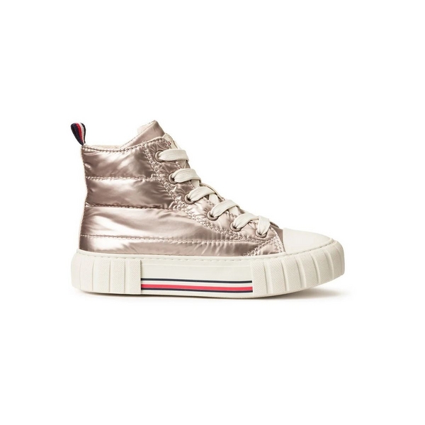 TOMMY HILFIGER Bottines   Tommy Hilfiger High Top Laceup Sneaker rose gold Photo principale