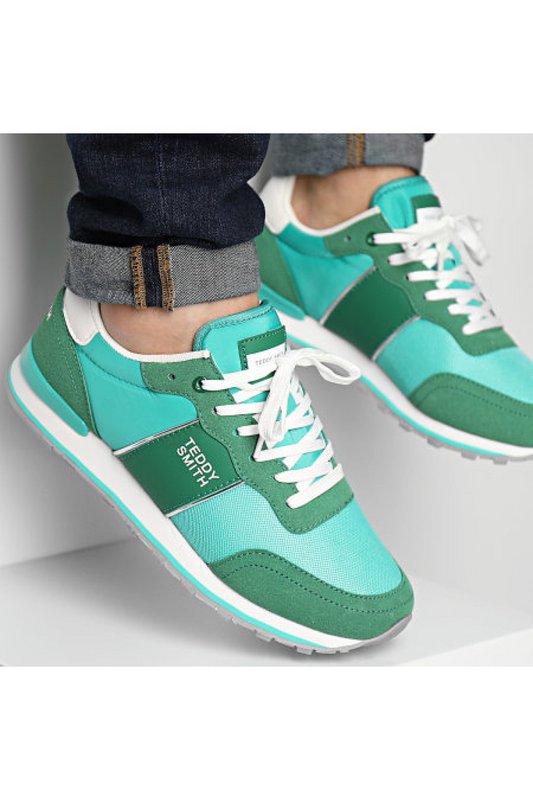 TEDDY SMITH Sneakers Basses Lifestyle  -  Teddy Smith - Homme GREEN Photo principale