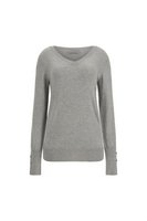 GUESS Pull Fin Ajust  -  Guess Jeans - Femme H9C9 LIGHT STONE HEATHER