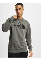 THE NORTH FACE Sweat Logo Brod  -  The North Face - Homme MEDIUM GREY HEATHER