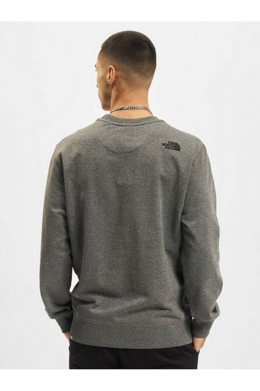 THE NORTH FACE Sweat Logo Brod  -  The North Face - Homme MEDIUM GREY HEATHER Photo principale