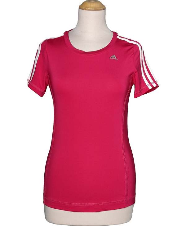 ADIDAS SECONDE MAIN Top Manches Courtes Rose 1080919