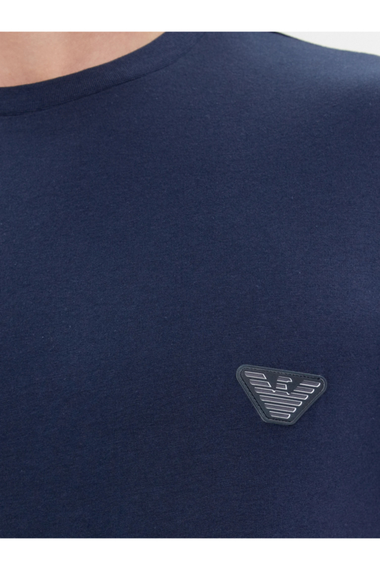EMPORIO ARMANI Tshirt Logo 3d 100%coton  -  Emporio Armani - Homme 06935 BLU NAVY Photo principale