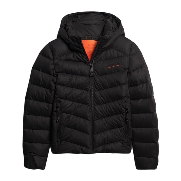 SUPERDRY Doudoune  Capuche Superdry Sport Hooded Micro Padded Noir Photo principale