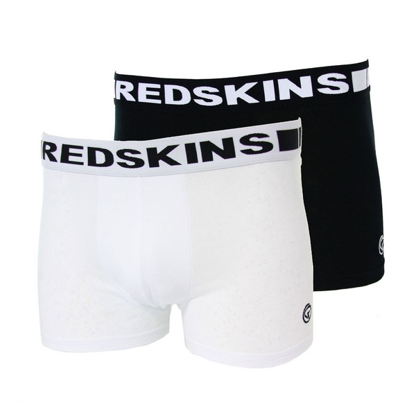 REDSKINS Boxer Redskins Pack De 2 Bx07 Noir/Blanc 1083482
