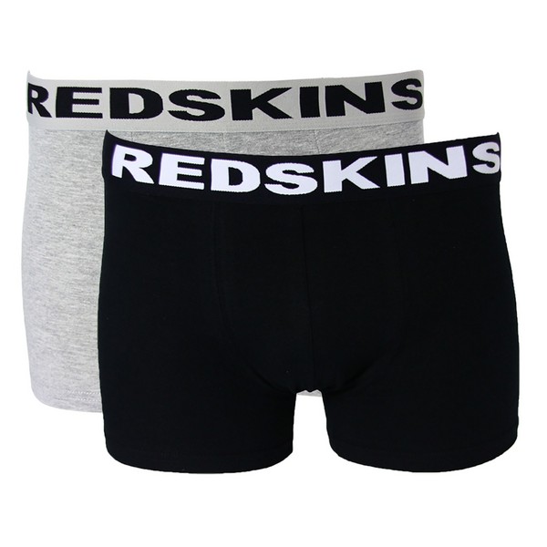 REDSKINS Boxer Redskins Pack De 2 Bx07 Black Grey 1083482