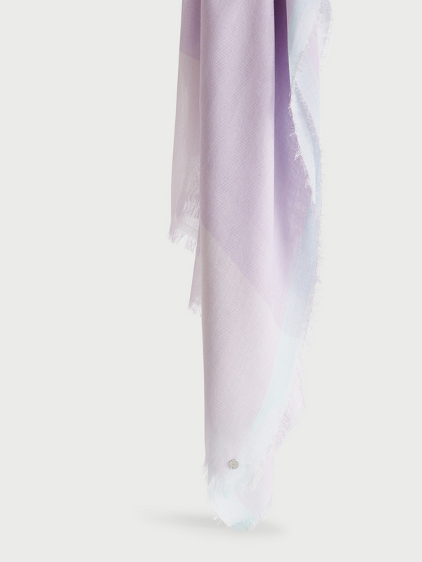 ESPRIT charpe En Voile Uni En Modal Et Laine Violet lavande 1085006