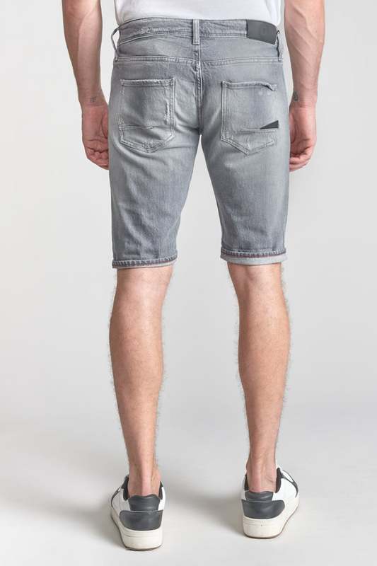 LE TEMPS DES CERISES Bermuda Short En Jeans Landres GRIS Photo principale