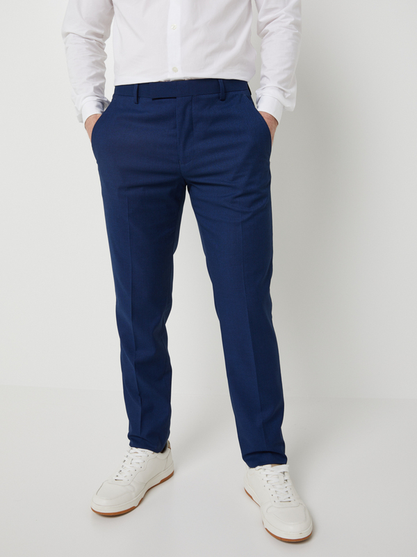 ODB Pantalon De Costume Composable Coupe Slim Bleu Photo principale