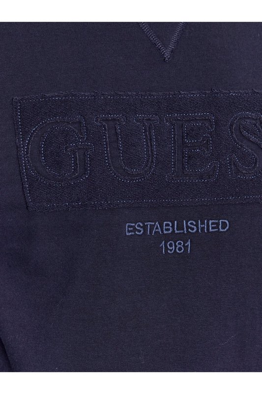 GUESS Sweat Slim Fit  Logo Frontal  -  Guess Jeans - Homme G7V2 SMART BLUE Photo principale