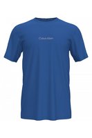 CALVIN KLEIN Tee Shirt Stretch  Logo  -  Calvin Klein - Homme C6M VERONA BLUE
