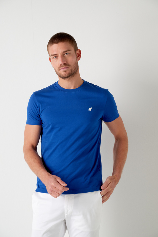 PETER POLO T-shirt New Basic Worker Blue WORKER BLUE Photo principale