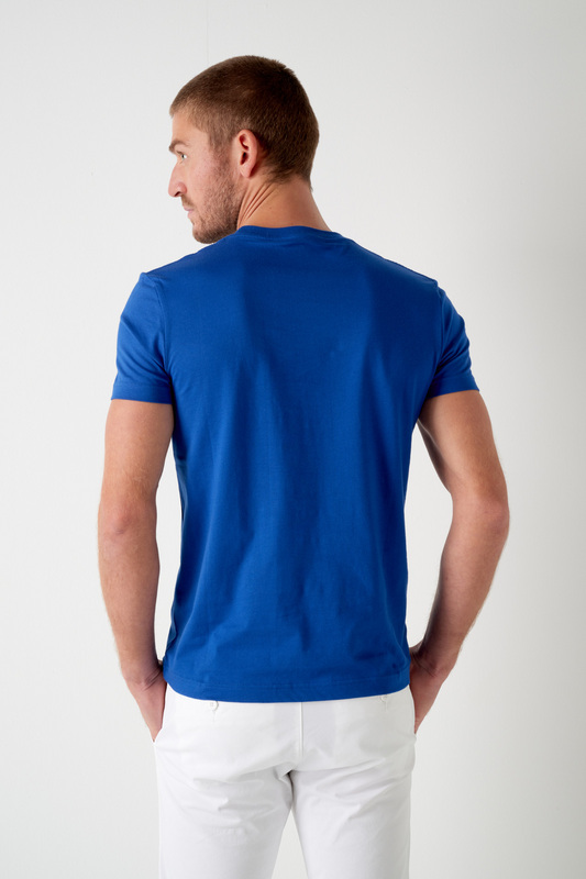 PETER POLO T-shirt New Basic Worker Blue WORKER BLUE Photo principale