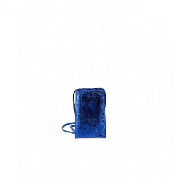 OH MY BAG Etui Tlphone Portable En Cuir Iris Easy Bleu roi iris Photo principale