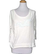 HOLLISTER Top Manches Longues Blanc