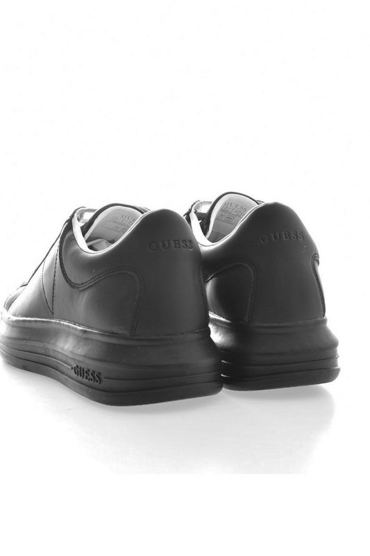 GUESS Sneakers Basses En Cuir co  -  Guess Jeans - Homme BLACK Photo principale