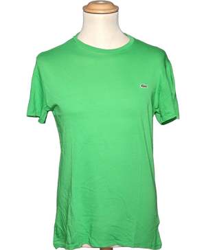 LACOSTE T-shirt Manches Courtes Vert