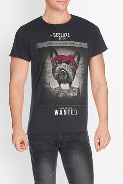 Tee-shirt DEELUXE W17159 Gris fonc