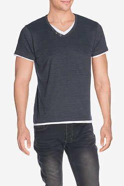 Tee-shirt DEELUXE W17150 Bleu marine