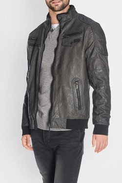 Blouson DEELUXE W17644 Gris fonc