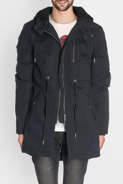 Parka DEELUXE W17639 Bleu marine