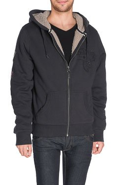 Sweat-shirt DEELUXE W16527 Gris fonc