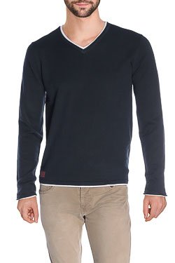 Pull DEELUXE W16306 Bleu marine