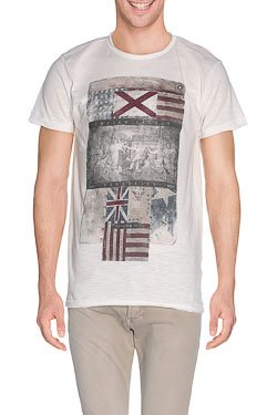 Tee-shirt DEELUXE W16132 Ecru