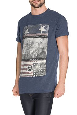 Tee-shirt DEELUXE W16172 Bleu