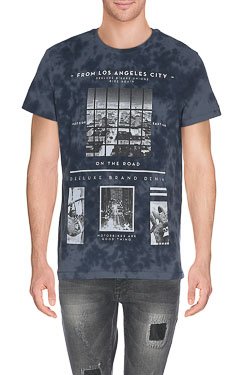 Tee-shirt DEELUXE W16159 Bleu