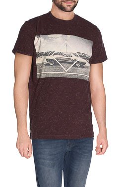 Tee-shirt DEELUXE W16161 Violet prune