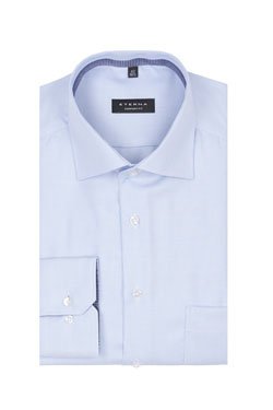 Chemise manches longues ETERNA E95K 3116 Bleu ciel