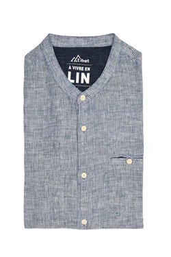 Chemise manches courtes TIBET 53TI1CS716 Bleu