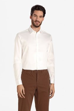 Chemise manches longues ODB 53OD1CV901 Blanc