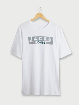 Tee-shirt JACK AND JONES 12158505 Blanc