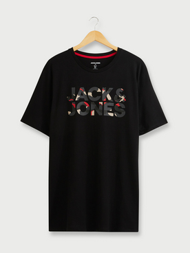 Tee-shirt JACK AND JONES RAMP TEE+ Noir