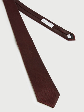 Cravate SELECTED 16065942 Rouge bordeaux