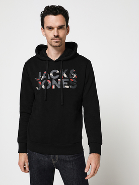 Sweat-shirt JACK AND JONES RAMP SWT HD Noir
