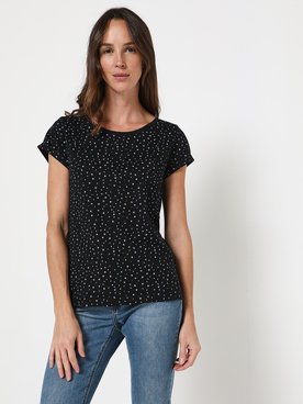 Tee-shirt ESPRIT 992CC1K323 Noir