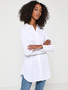Chemise manches longues ESPRIT 992EO1F317 Blanc