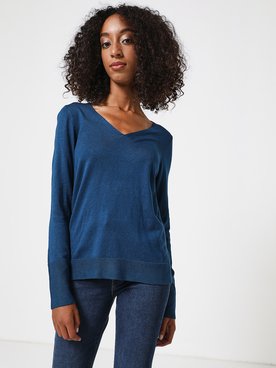 Pull ESPRIT 992EE1I349 Bleu