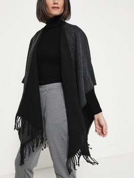 Poncho ESPRIT 992EA1Q315 Gris fonc