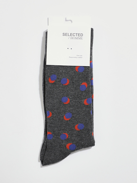 Chaussettes SELECTED 16081850 Gris