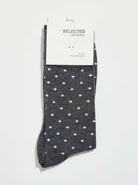 Chaussettes SELECTED 16087675 Gris