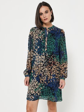 Robe ESPRIT 992EO1E312 Bleu